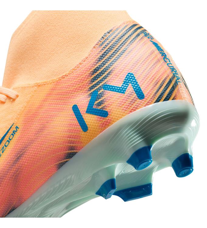 Nike ZM SUPERFLY 10 ACAD KM FG/MG FQ8293-801 MELON-TINT-NEO-TURQ-IGLOO