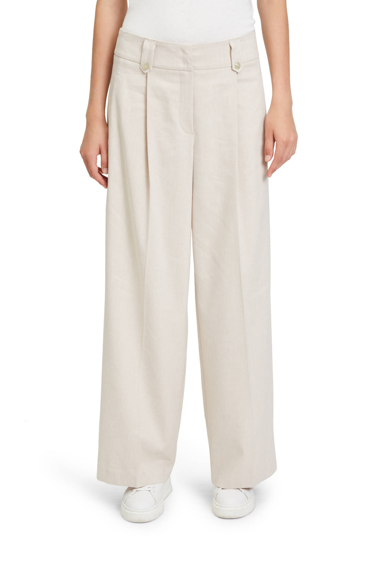 Betty & Co| Damen Anzughose mit weitem Bein