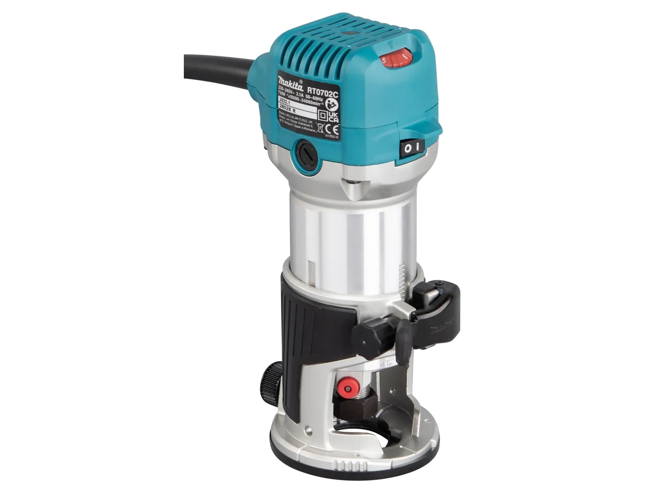 Makita RT0702CX2J - Fræsemaskine - 710 W