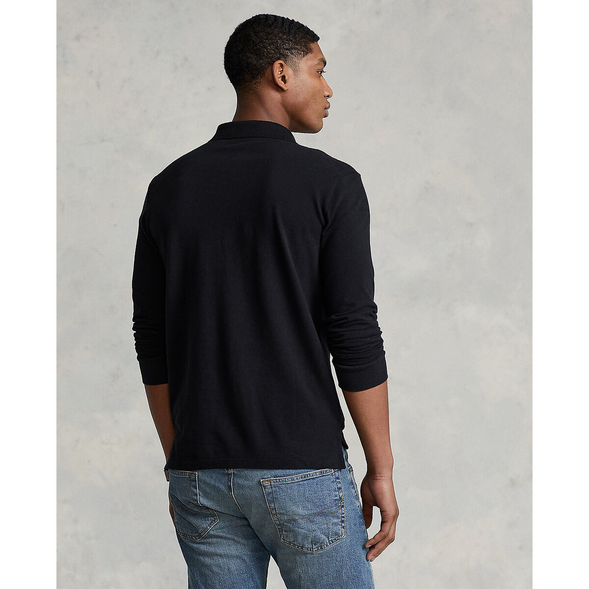 POLO RALPH LAUREN<br>Camisa pólo slim fit em piqué