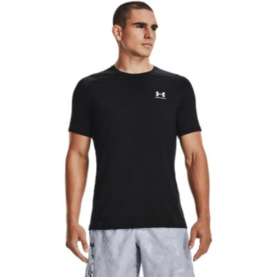 Under ArmourHeatGear Armour Fitted Short Sleeve - schwarz