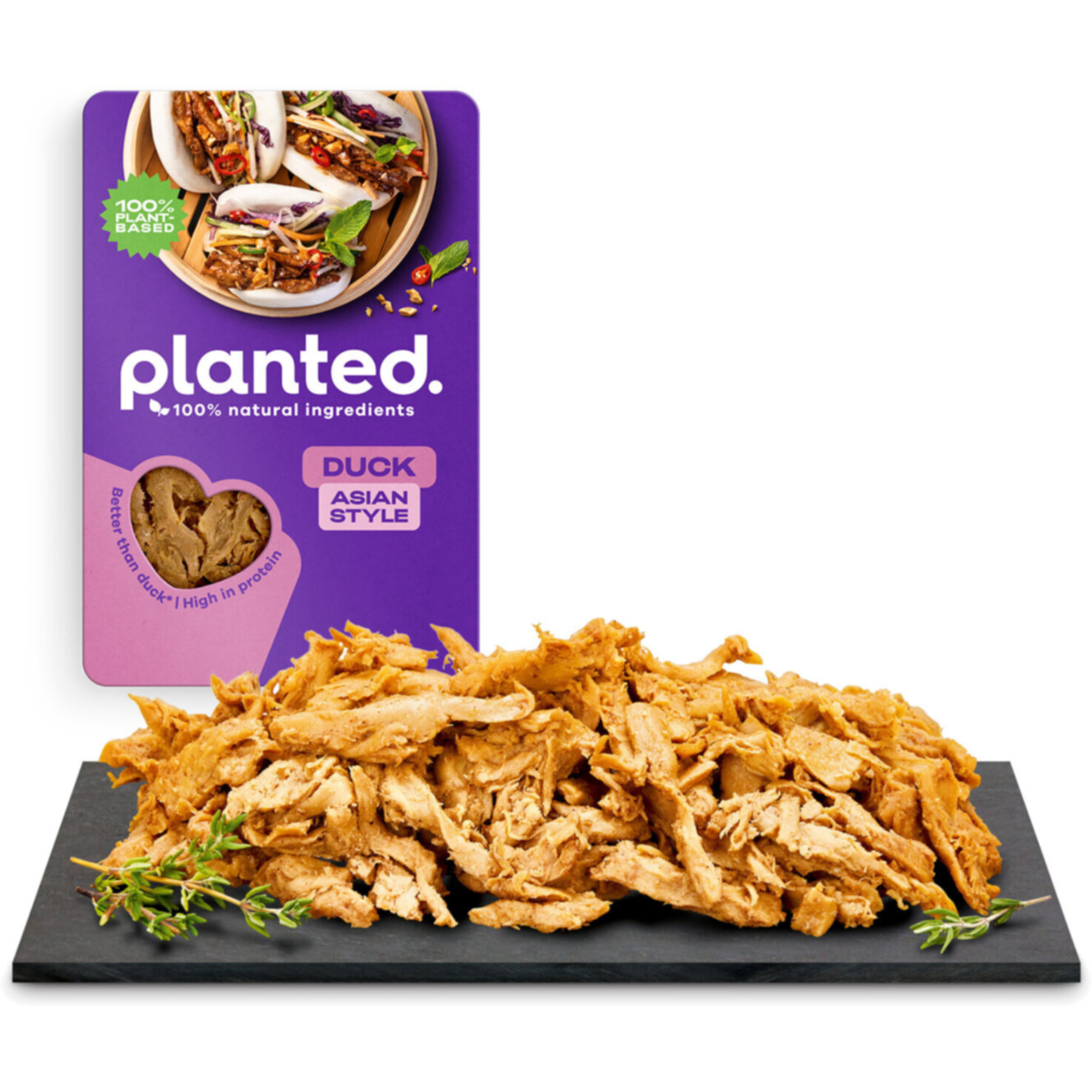 Planted Vegane Alternative zu Ente -