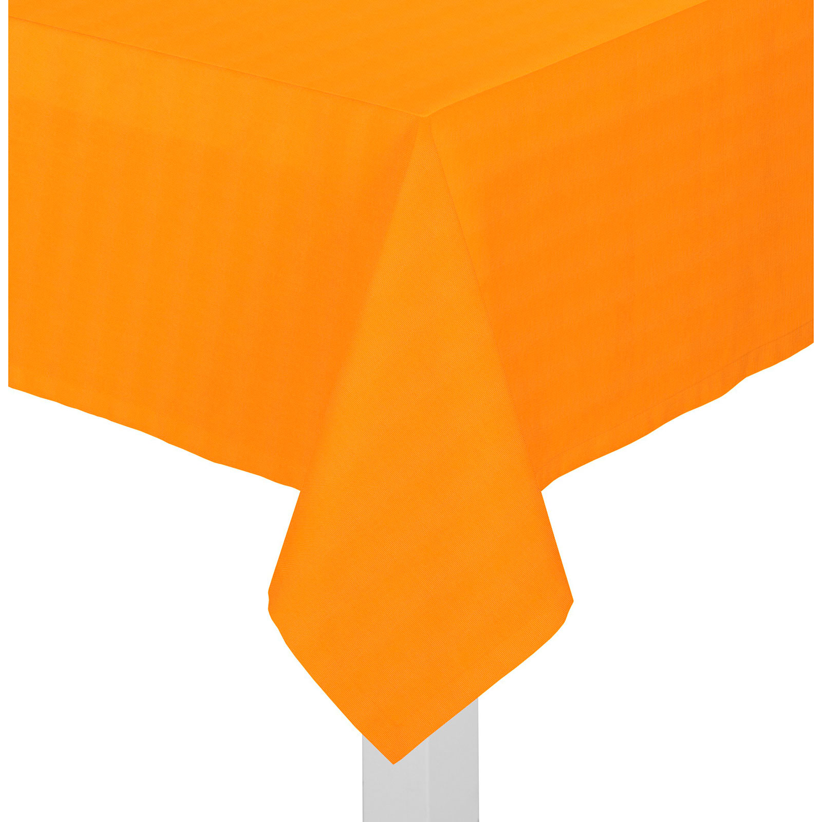 Tischdecke mit Kuvertsaum WIRTHNATUR - orange - 85x85 cm