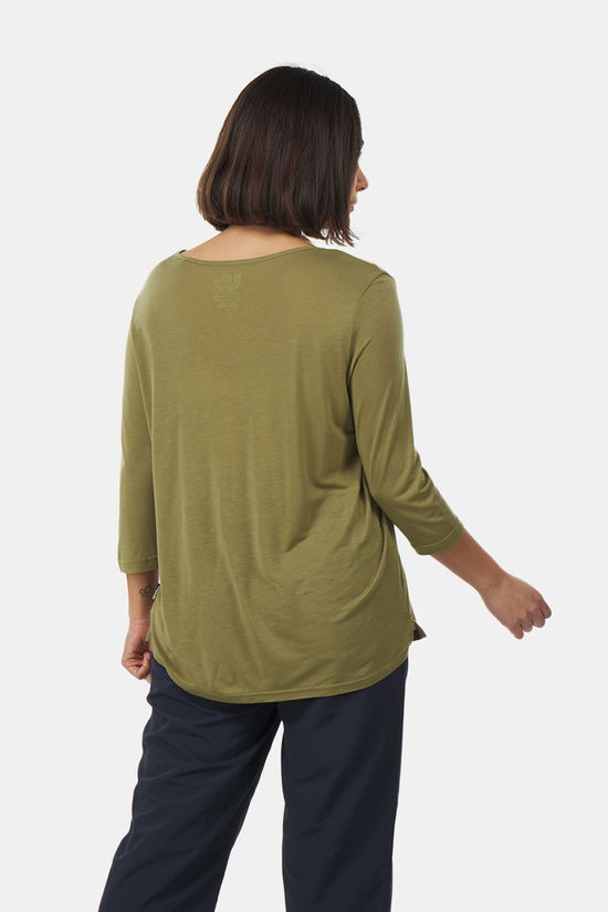 Jack Wolfskin Jack Wolfskin Mola 3/4 Sleeve Tee Shirt Dames