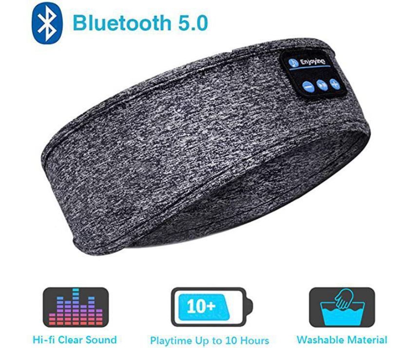 HOMTEC - USB oplaadbare Bluetooth-luidspreker met sporthoofdband