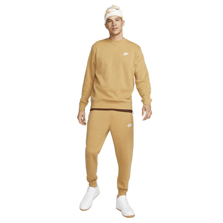 Nike club crewneck Elemental gold/white