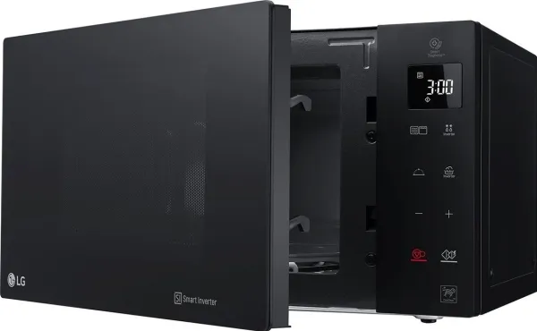 LG NeoChef MH6535GIS - Mikrobølgeovn med grill - 25 liter - 1100 W - sort