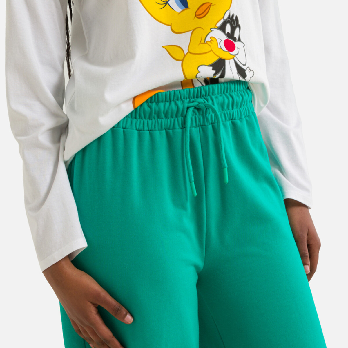 TWEETY!<br>Pijama de mangas compridas, calças largas Titi