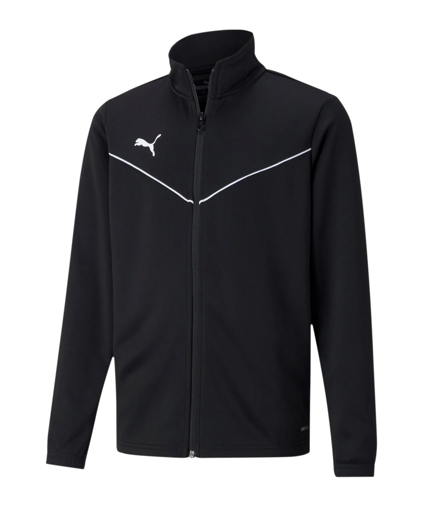 PUMA teamRISE Poly Trainingsjacke Kids Schwarz F03