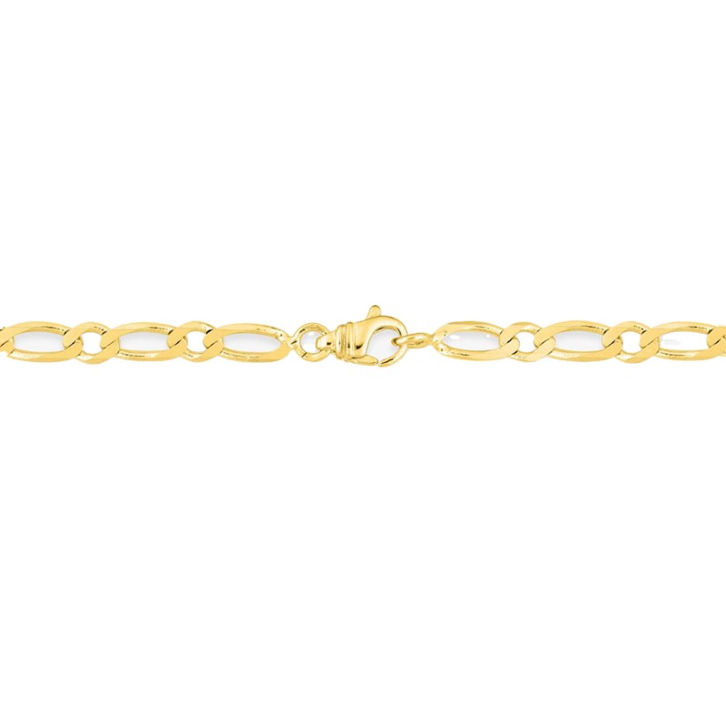 Bracelet Mixte 18 cm - Or 18 Carats - Largeur 4 mm