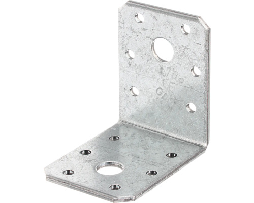 Hoekbeugel 60 x 60 x 45 mm, sendzimir verzinkt, 1 stuk
