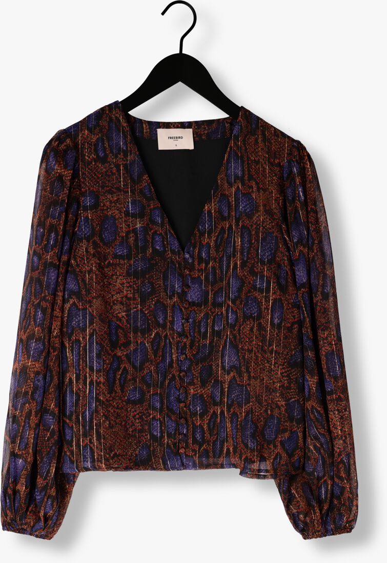 FREEBIRD cognac freebird blouse leandra