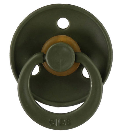 BIBS Colour Schnuller - Gr. 1 - 2er-Pack - Rund - Sage/Hunter Gr