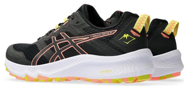 Chaussures de Trail Running Femme Asics Trabuco Terra 2 Noir Rose