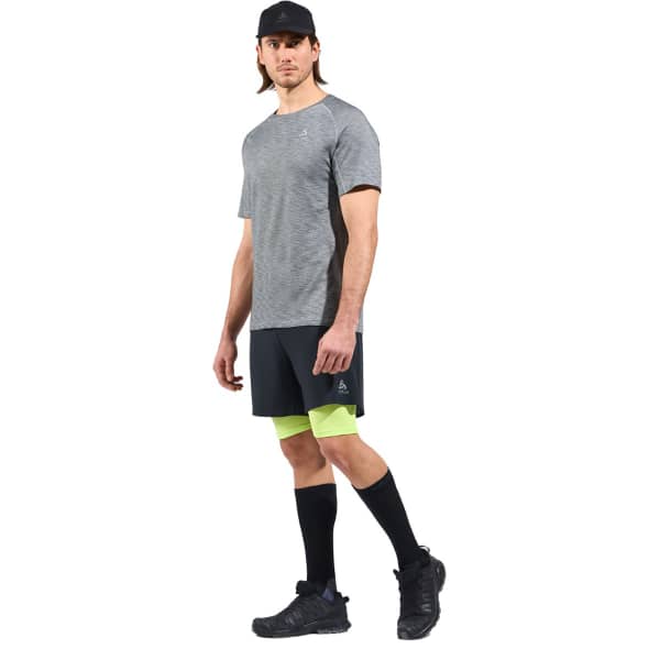 T-shirt trail ODLO MC X-ALP PW 115 GREY MELANGE