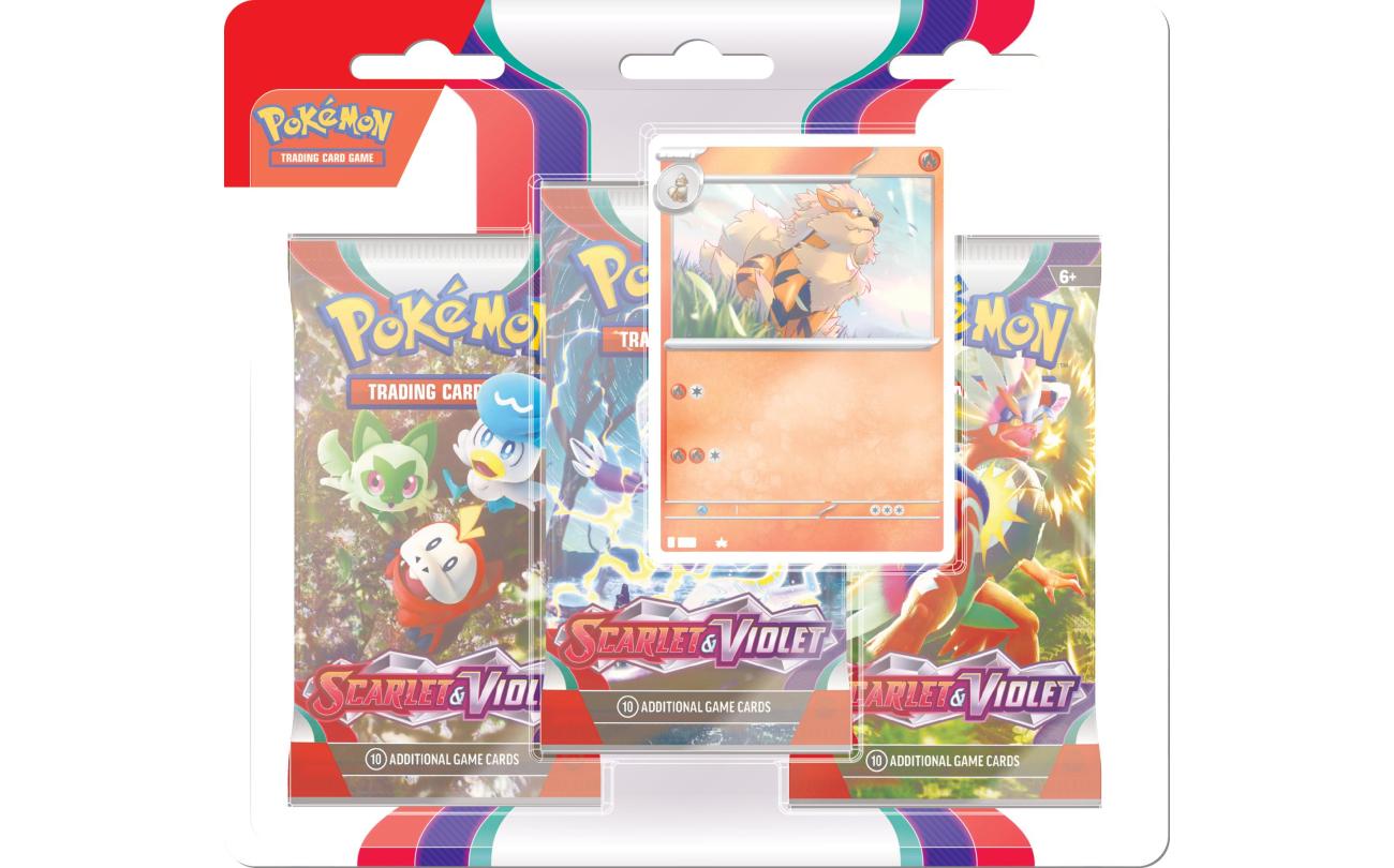 Pokemon Scarlet & Violet Blister 3 Boosters
