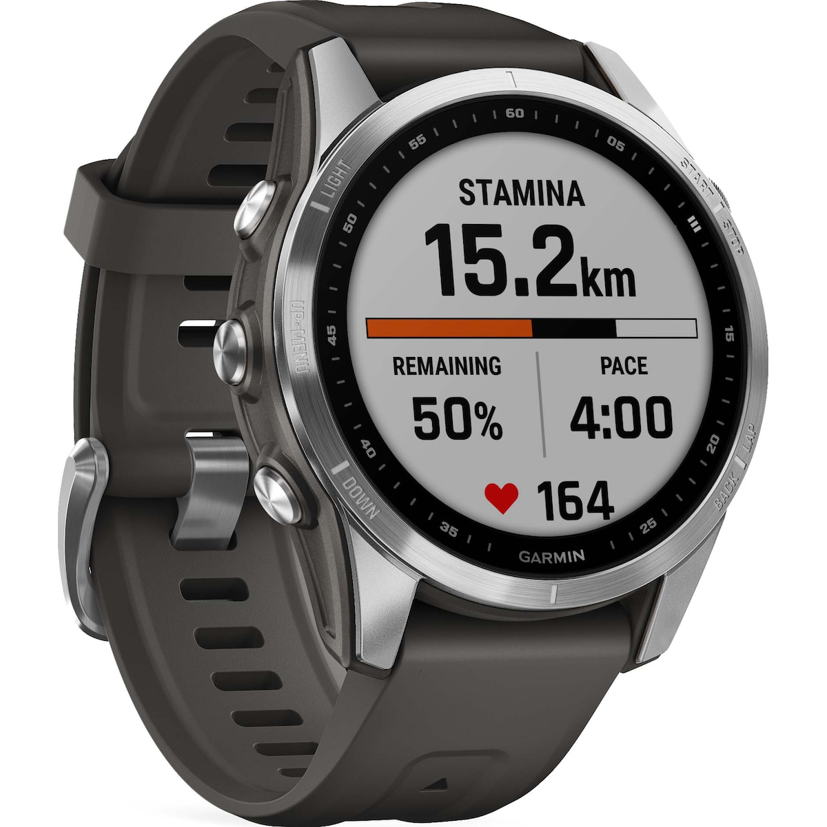 Garmin Fenix 7S smartklokke 42 mm (grafitt)