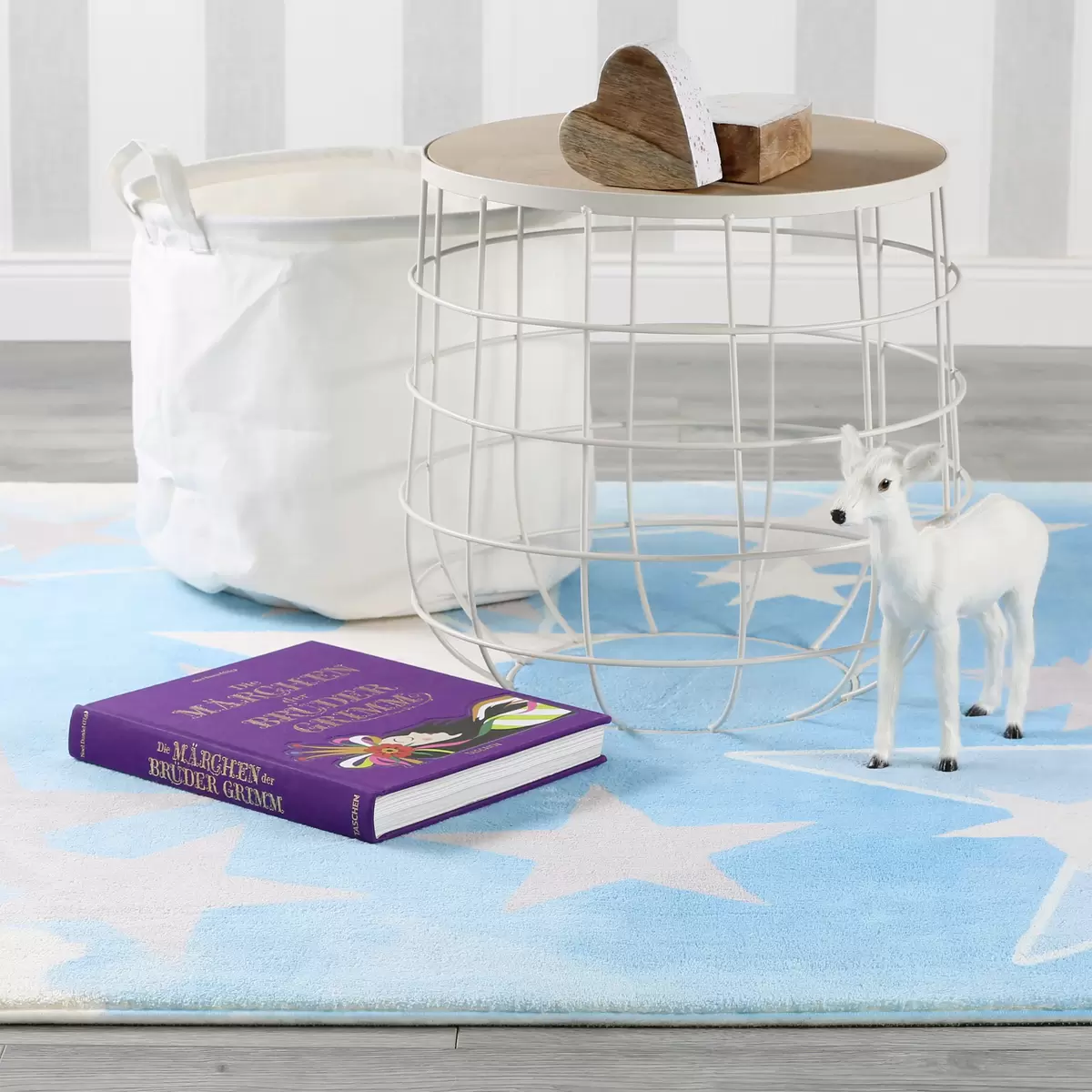 Kinderteppich My Stars Blau