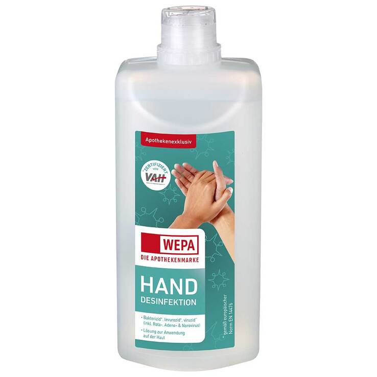 Wepa Handdesinfektion, 500 ml
