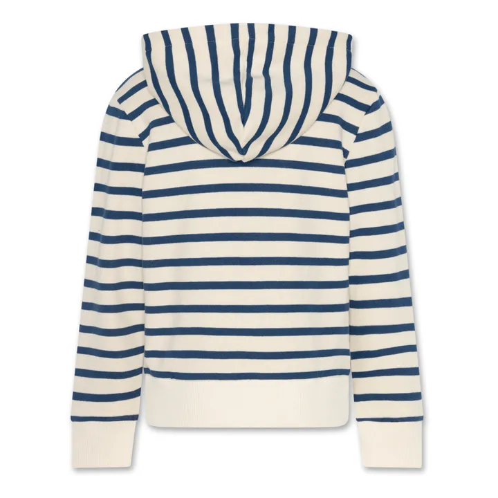 AO76 Sweat Norman Rayé | Bleu