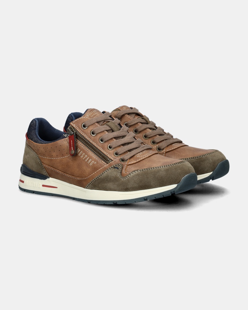 Mustang Lage sneakers  - cognac