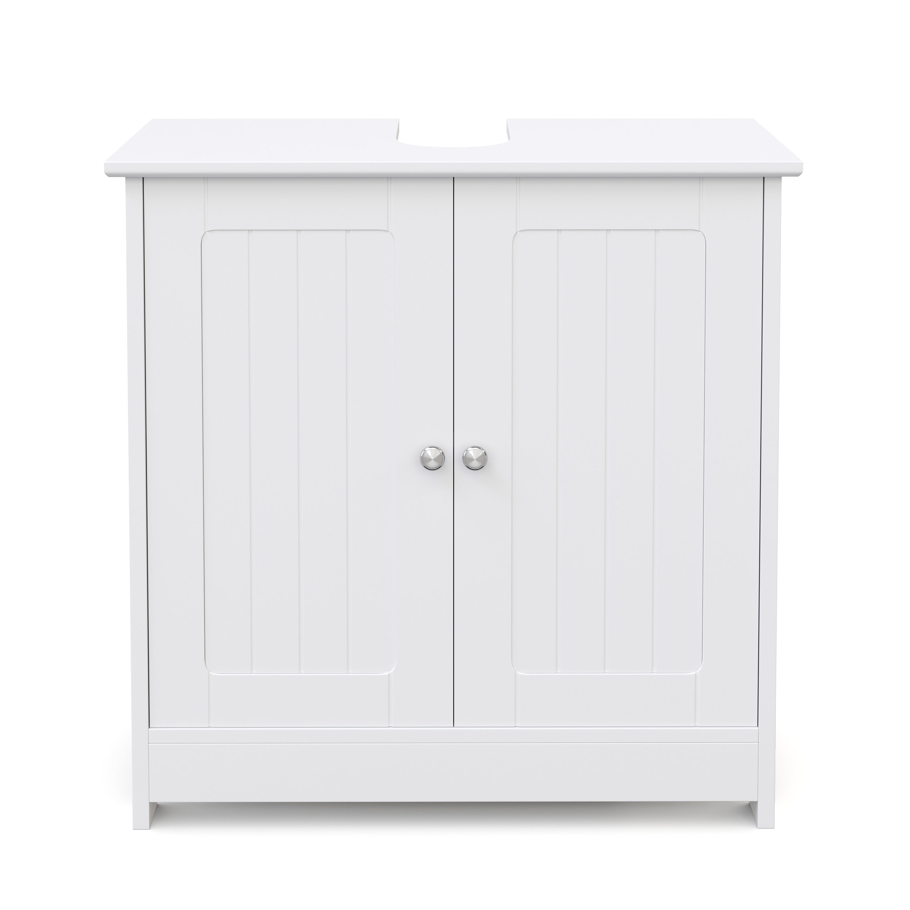 Waschbeckenunterschrank 60 x 29 x 60 cm weiss