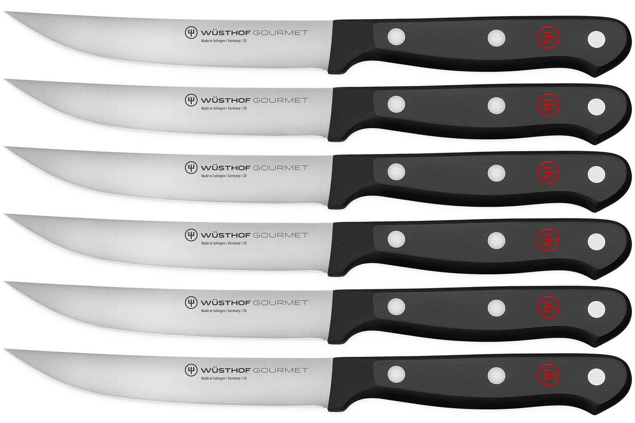 Wüsthof Gourmet 6-delige steakmesset, 1125060601