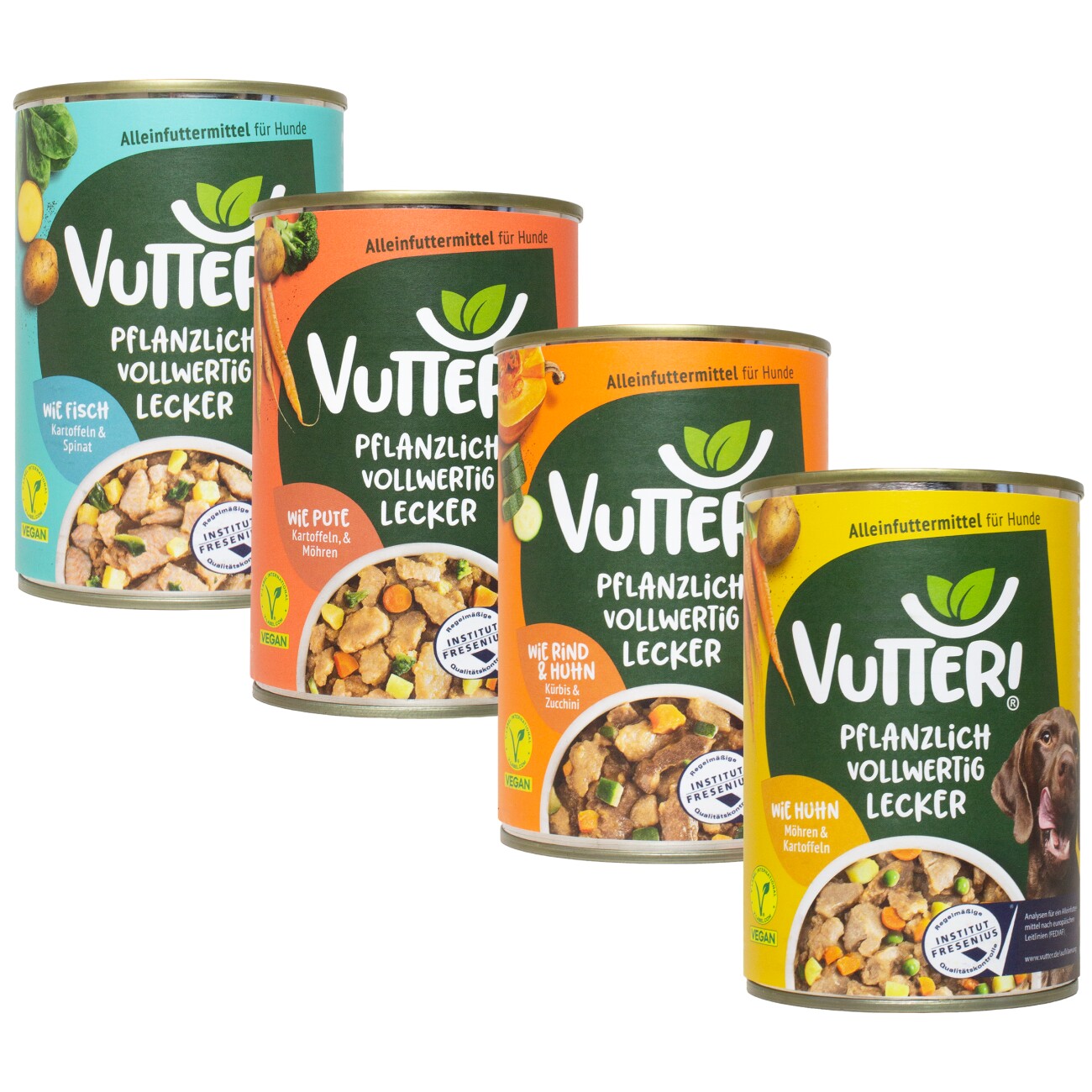 Vutter! Gemischtes Set Fleisch und Fisch 24x9,6 kg