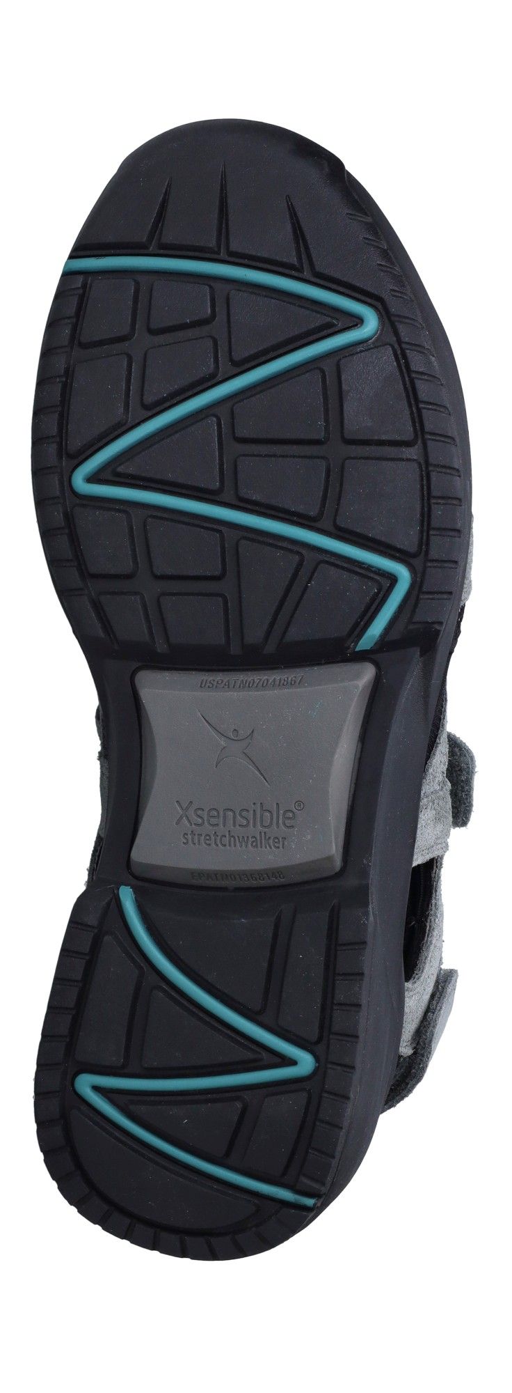 Xsensible Timor Stretchwalker Sandalen Grijs Heren