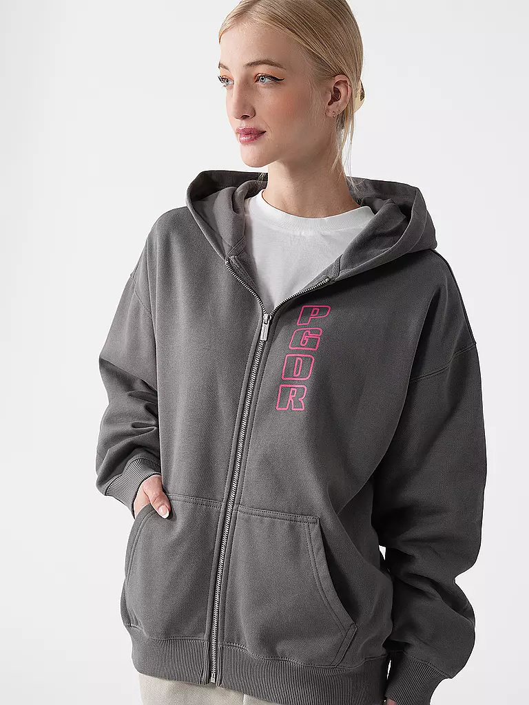 PEGADOR Sweatjacke SKYLA grau