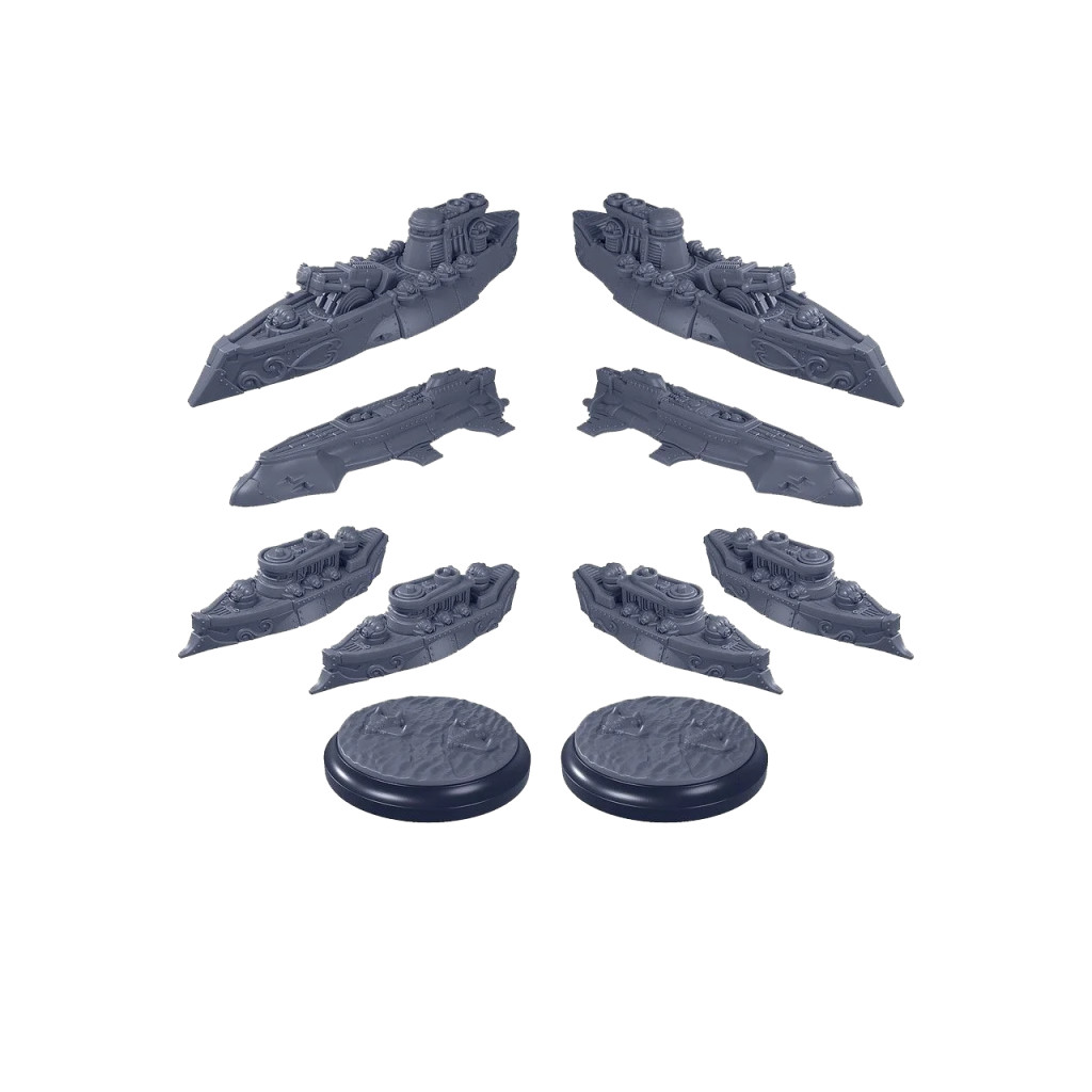 Dystopian Wars: Italian Support Squadrons