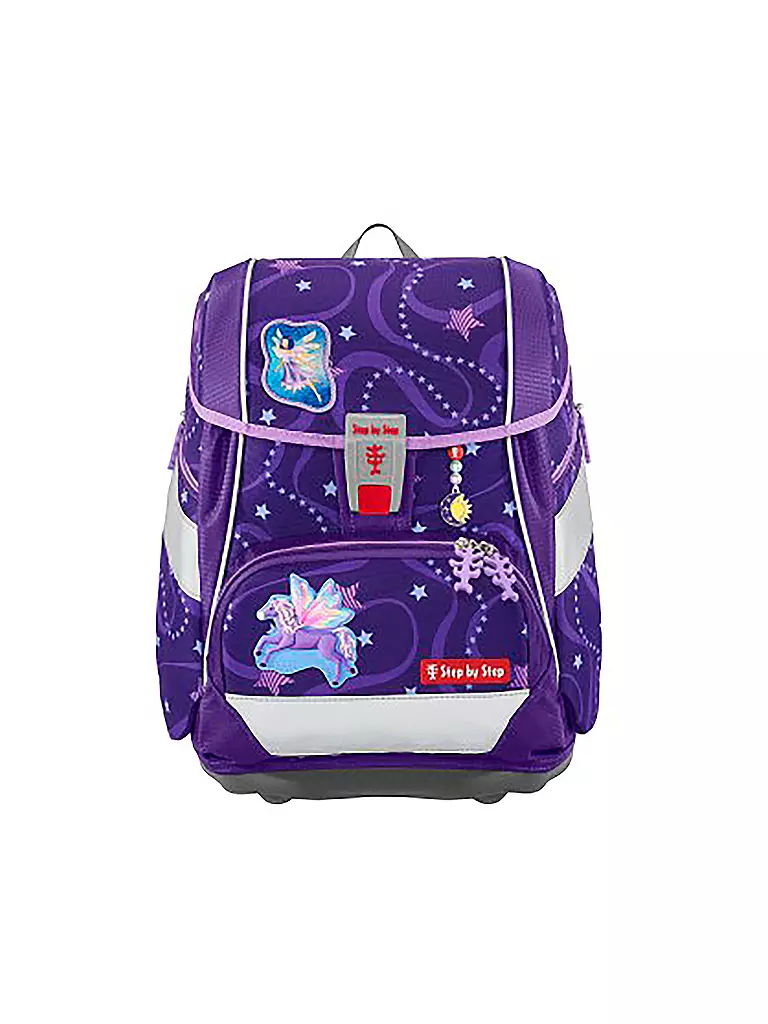 STEP BY STEP Schultaschen Set 6tlg 2in1 Plus Pegasus Emily lila