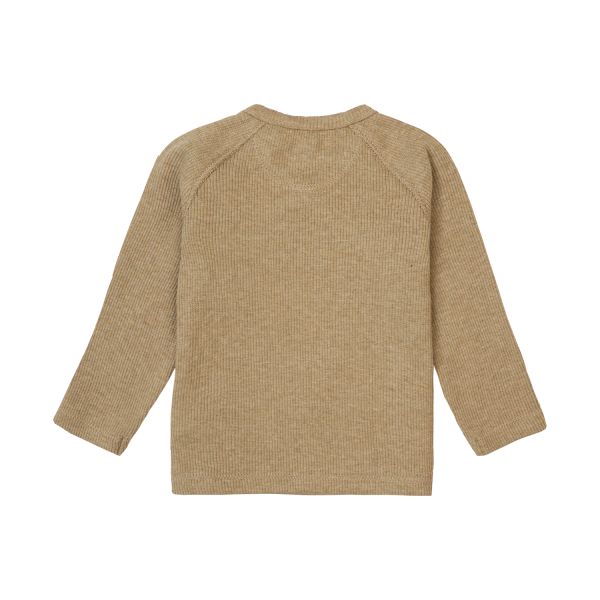 Noppies Rib Nanyuki Shirt Taupe Melange Mt. 44
