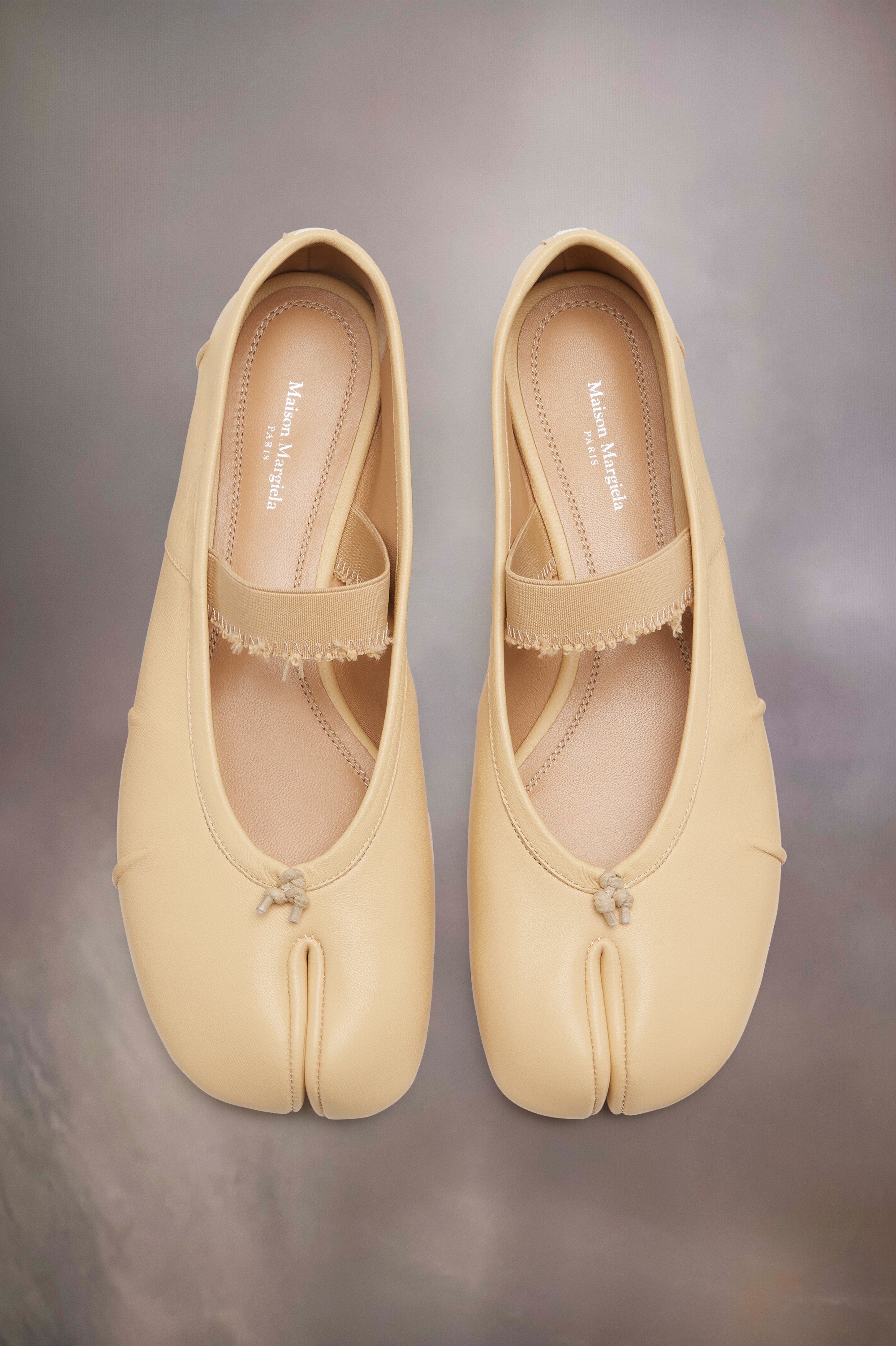 TABI BALLERINA FLAT ELASTIC BAND Nude