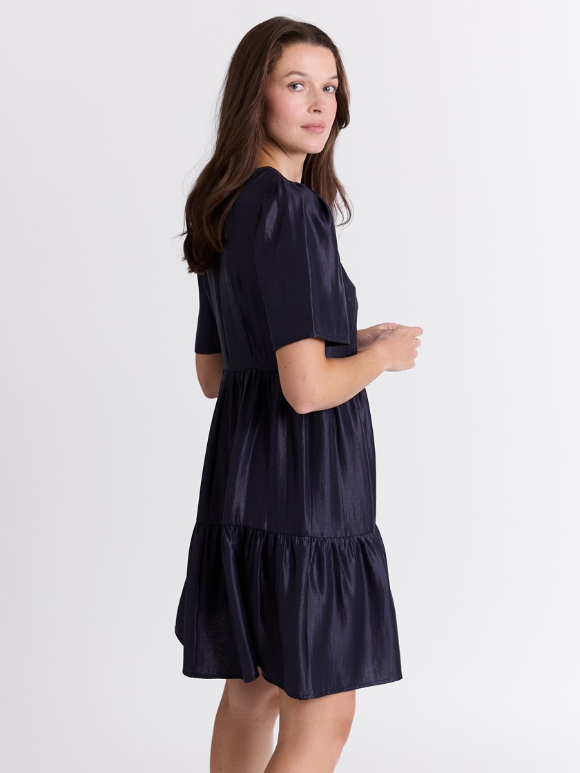Charlene kjole Navy Blazer