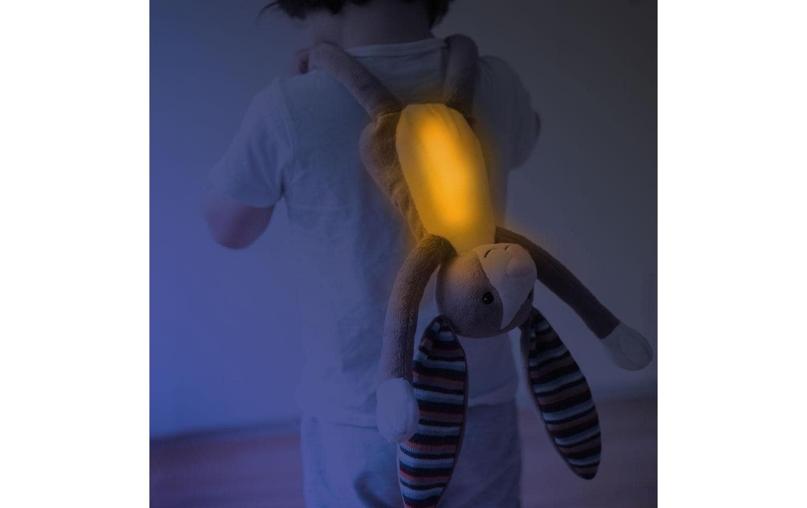 Nachtlicht Hase BoStofftier mit sanftem, unaufdringlichem Licht