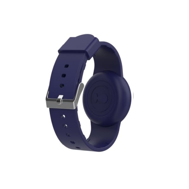 Armbånd med AirTag-fastgørelse Sort