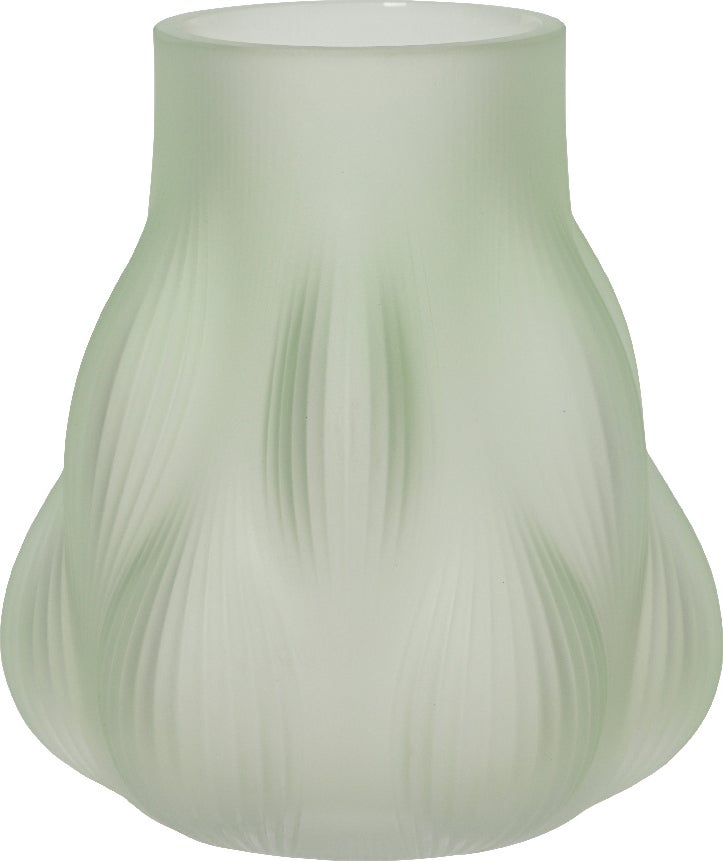 Decoris vaas Rozemarijn wit D 13 H 15 cm