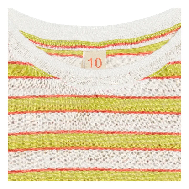 Bellerose T-shirt Mio Lin | Vert anis