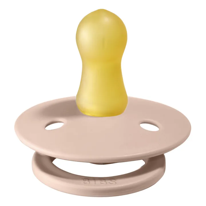 Bibs Tétines en caoutchouc naturel - Set de 2 | Rose