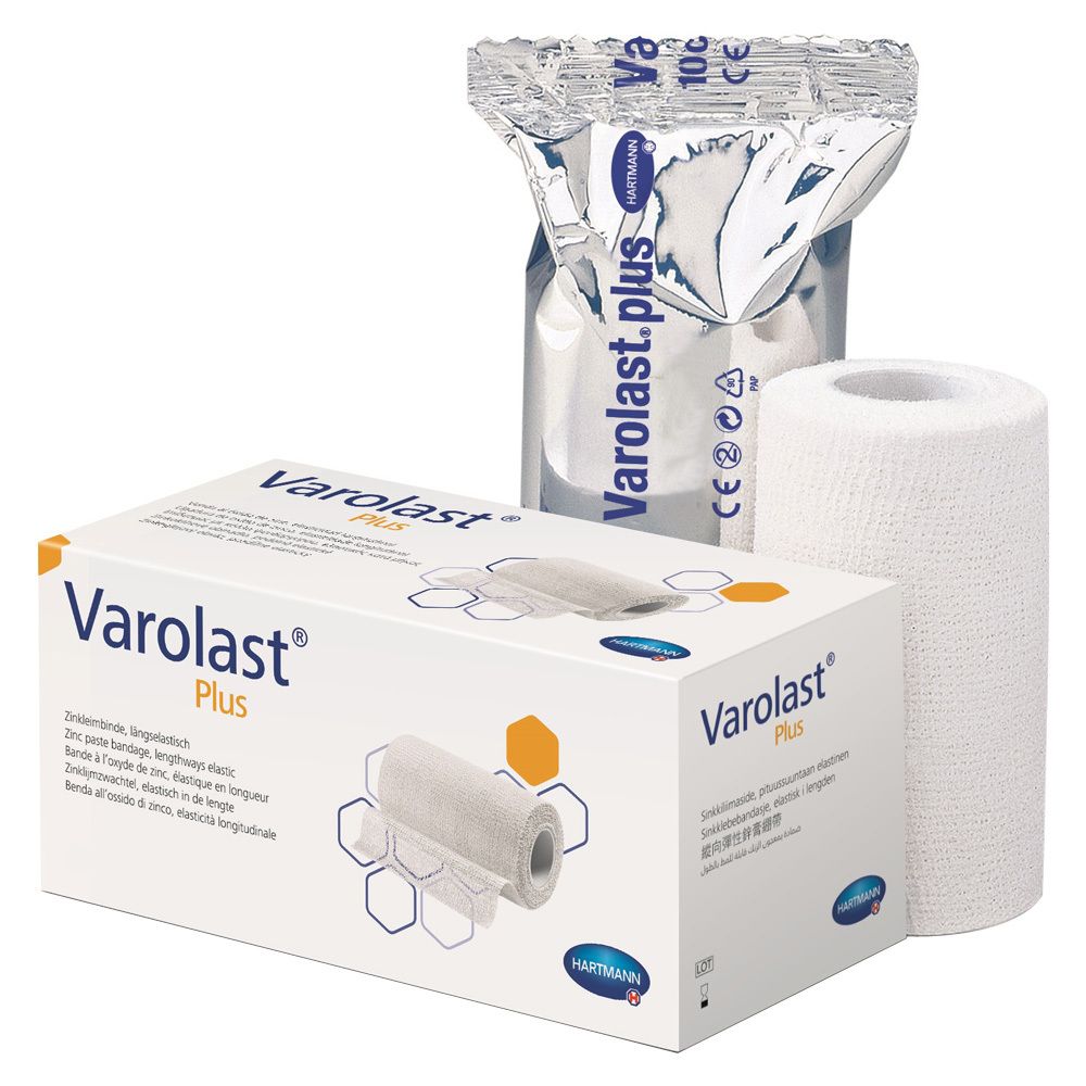 Varolast® Plus Zinkleimbinde 8 cm x 5 m