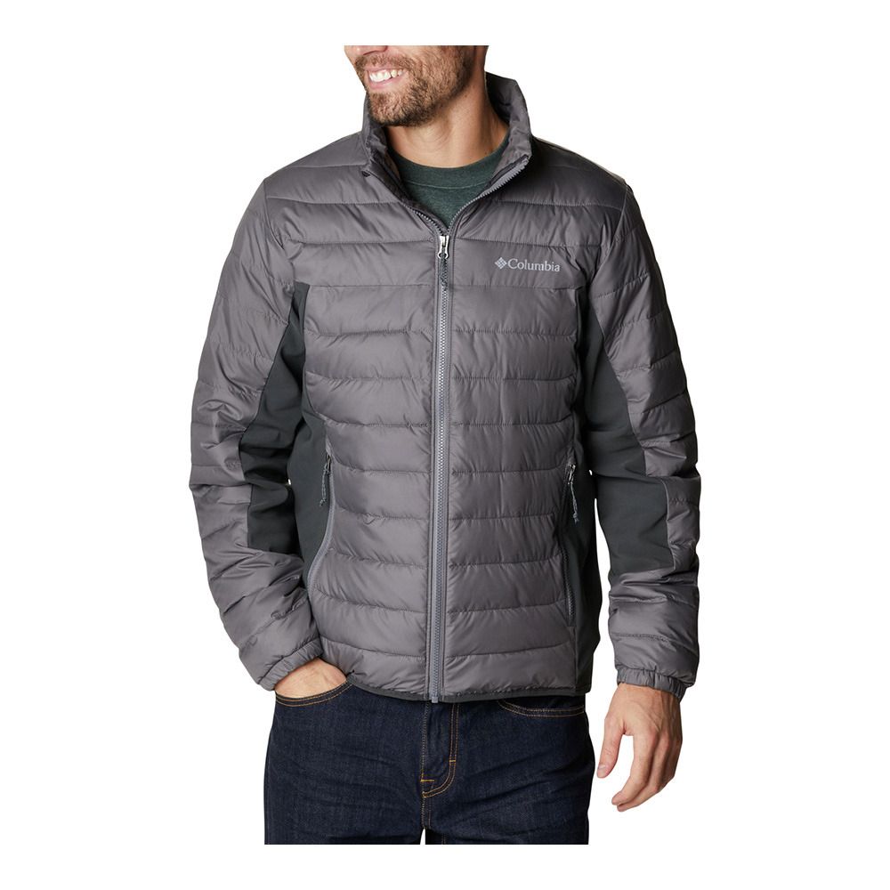 Columbia POWDER LITE HYBRID - Doudoune Homme grey