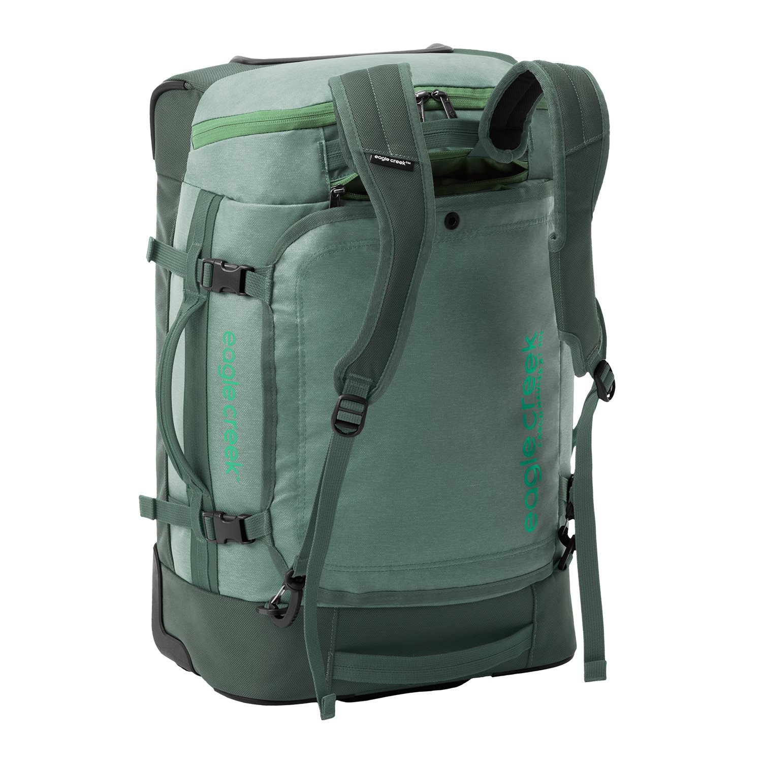 Eagle Creek Cargo Hauler XT Wheeled Duffel International Carry On duck green