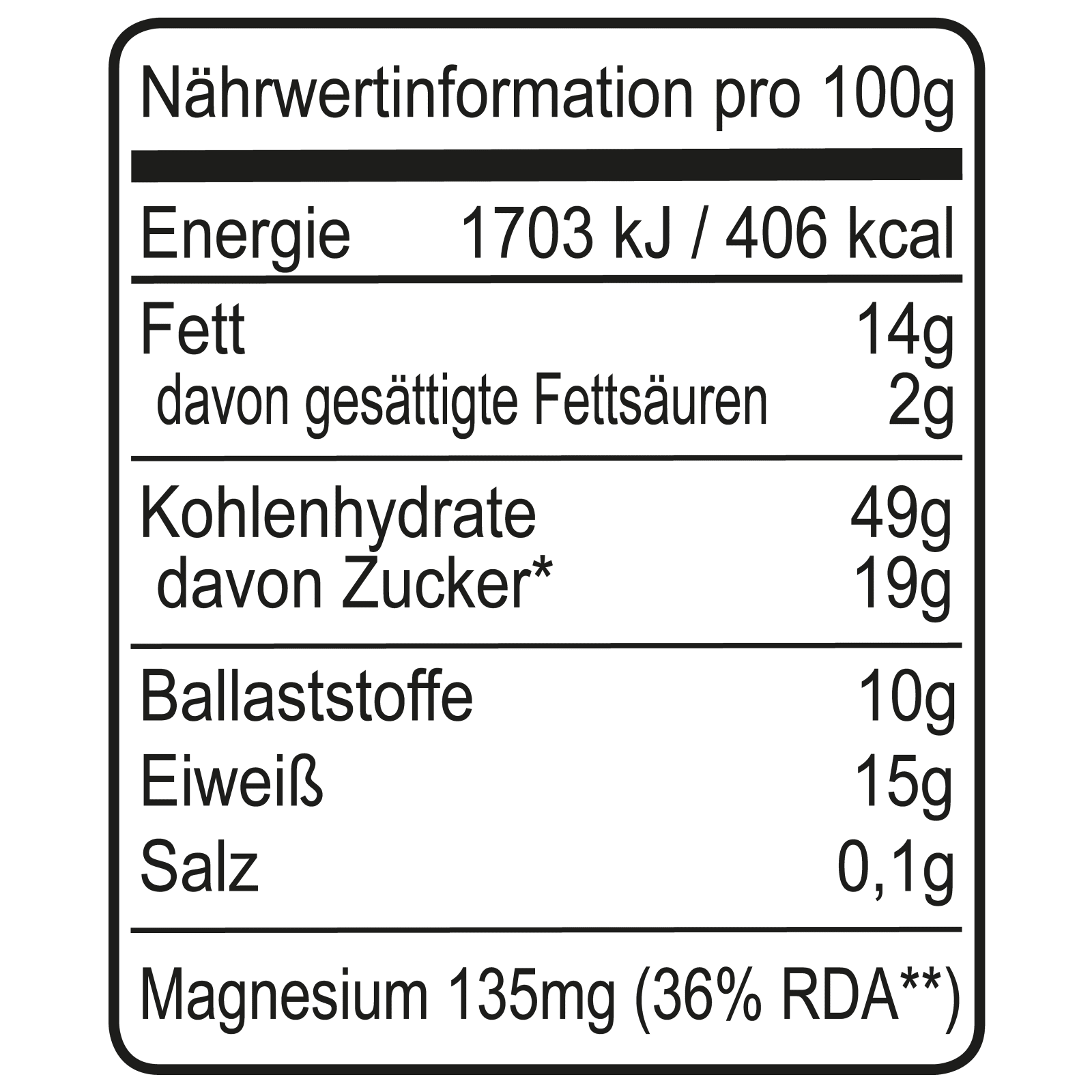Bergsteiger Müsli (750g)
