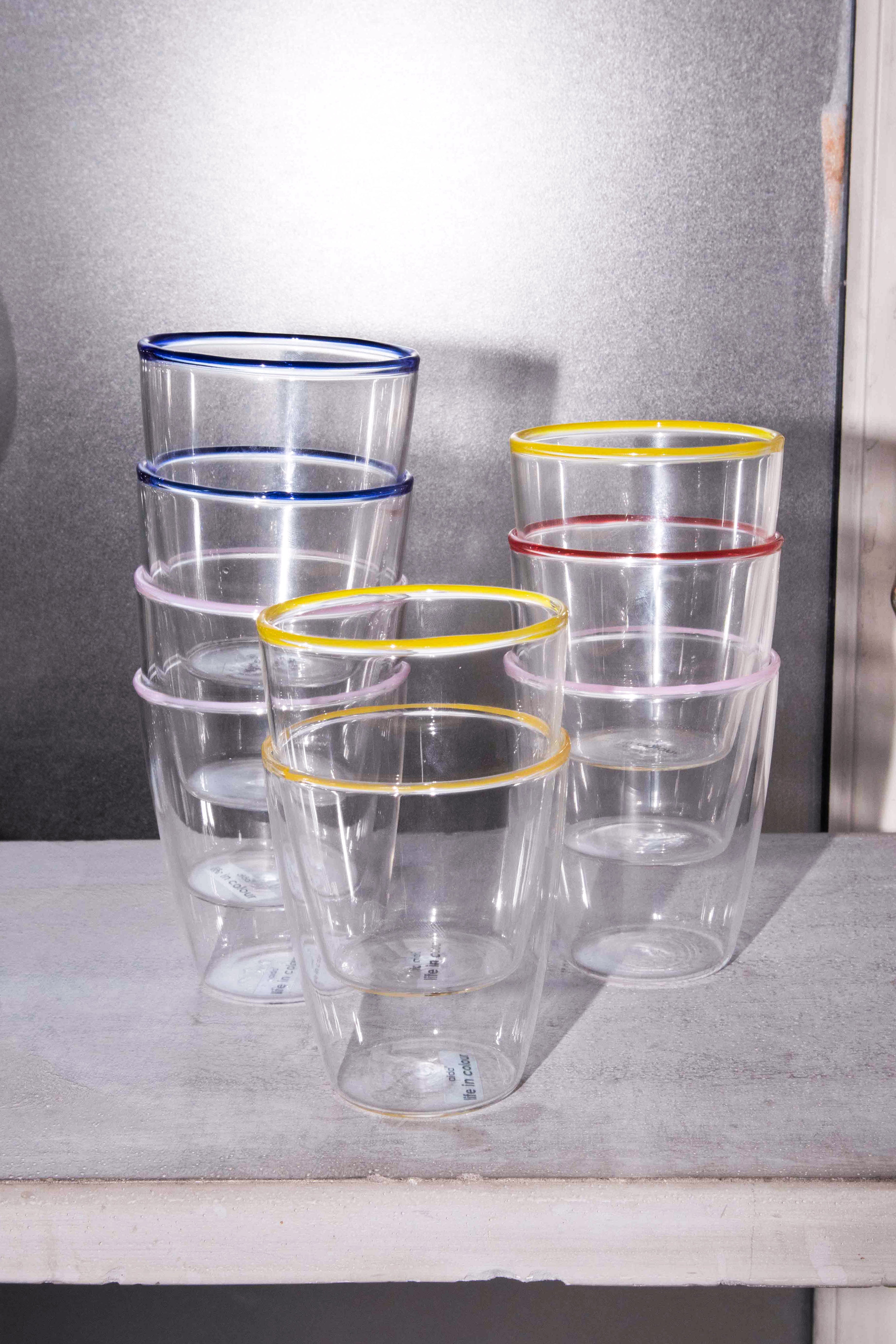 Aida  Life In Colour Art Glas, Candyfloss - 29 cl.