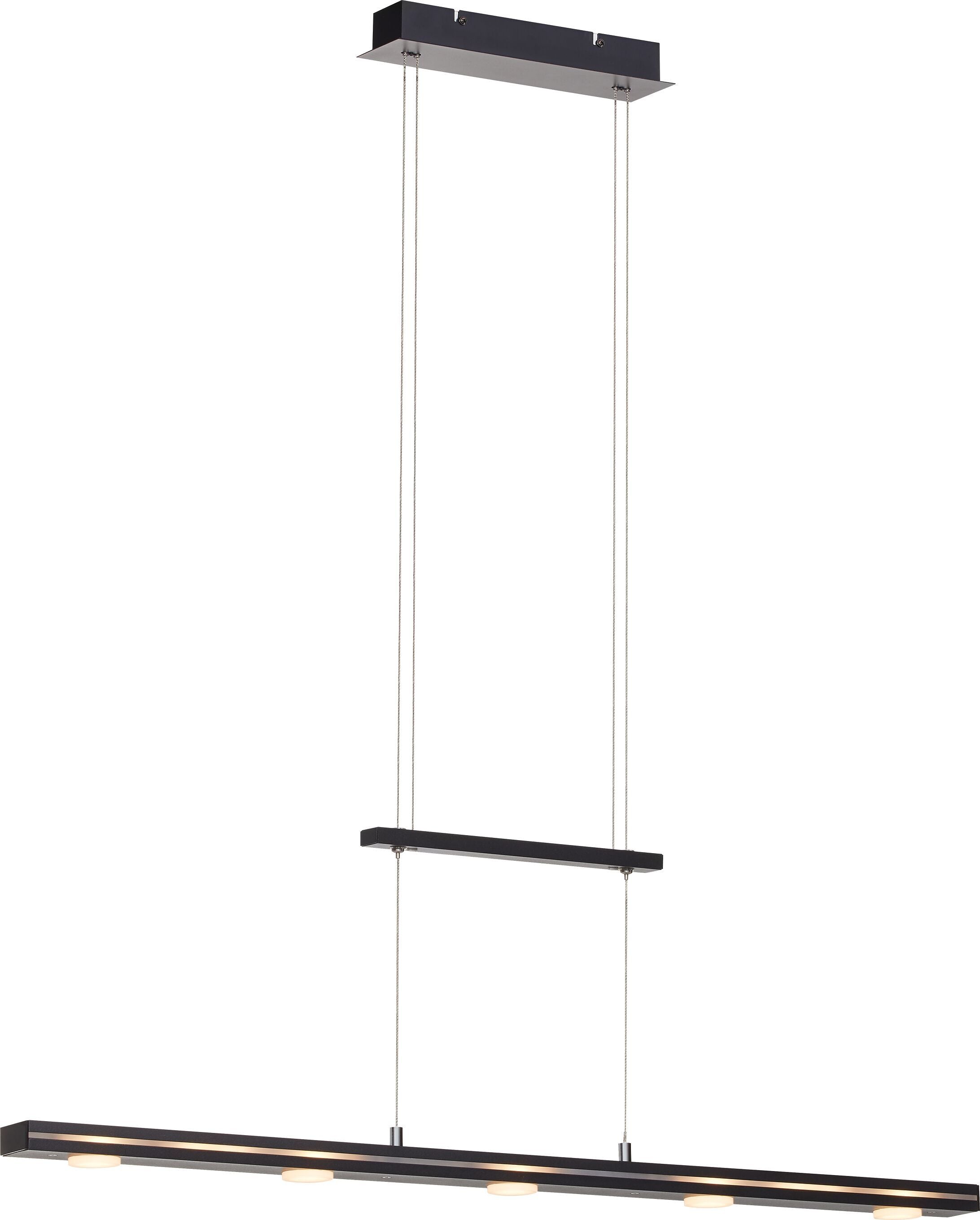 LACAL Hängeleuchte - Schwarz / B: 100.0 cm x T: 8.0 cm x H: 160.0 cm