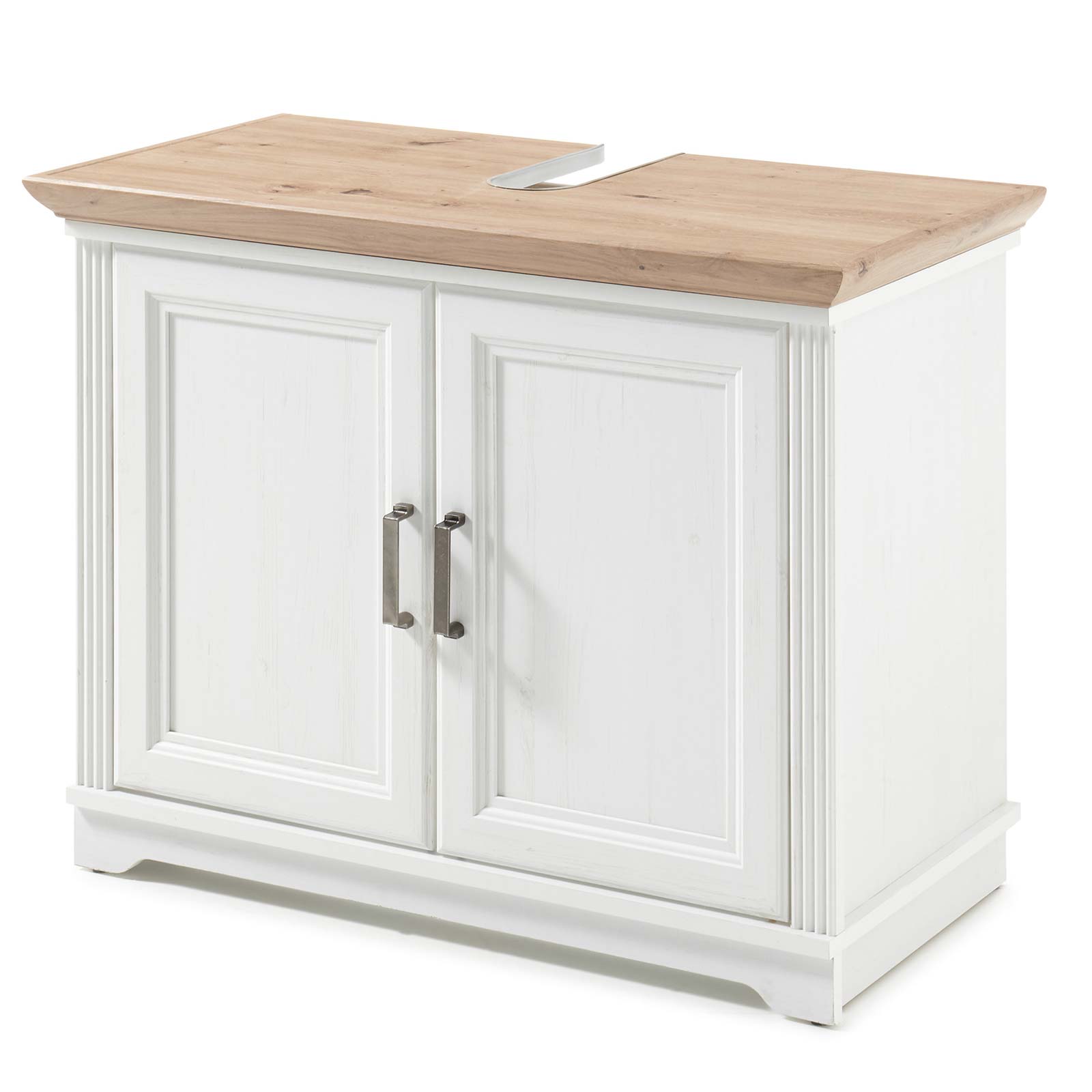 Waschbeckenunterschrank - Pinie hell - Artisan Eiche - 83 cm breit