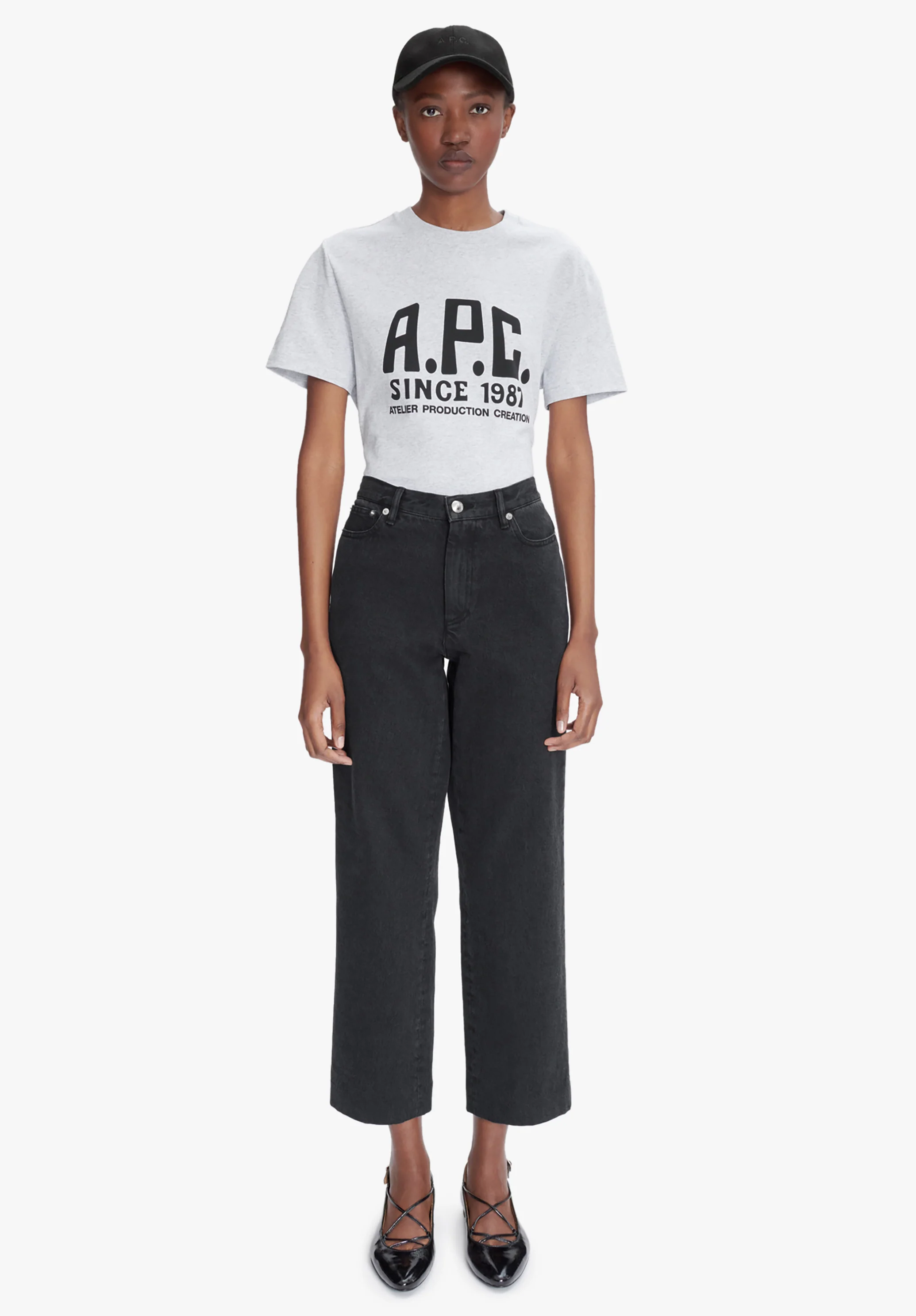 jean new sailor - Noir delave