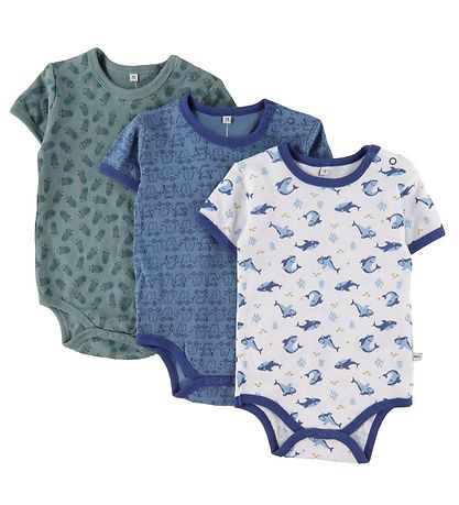 Pippi Body - 1 st. - Gemischt - K/Æ - Bunte m. Mønster