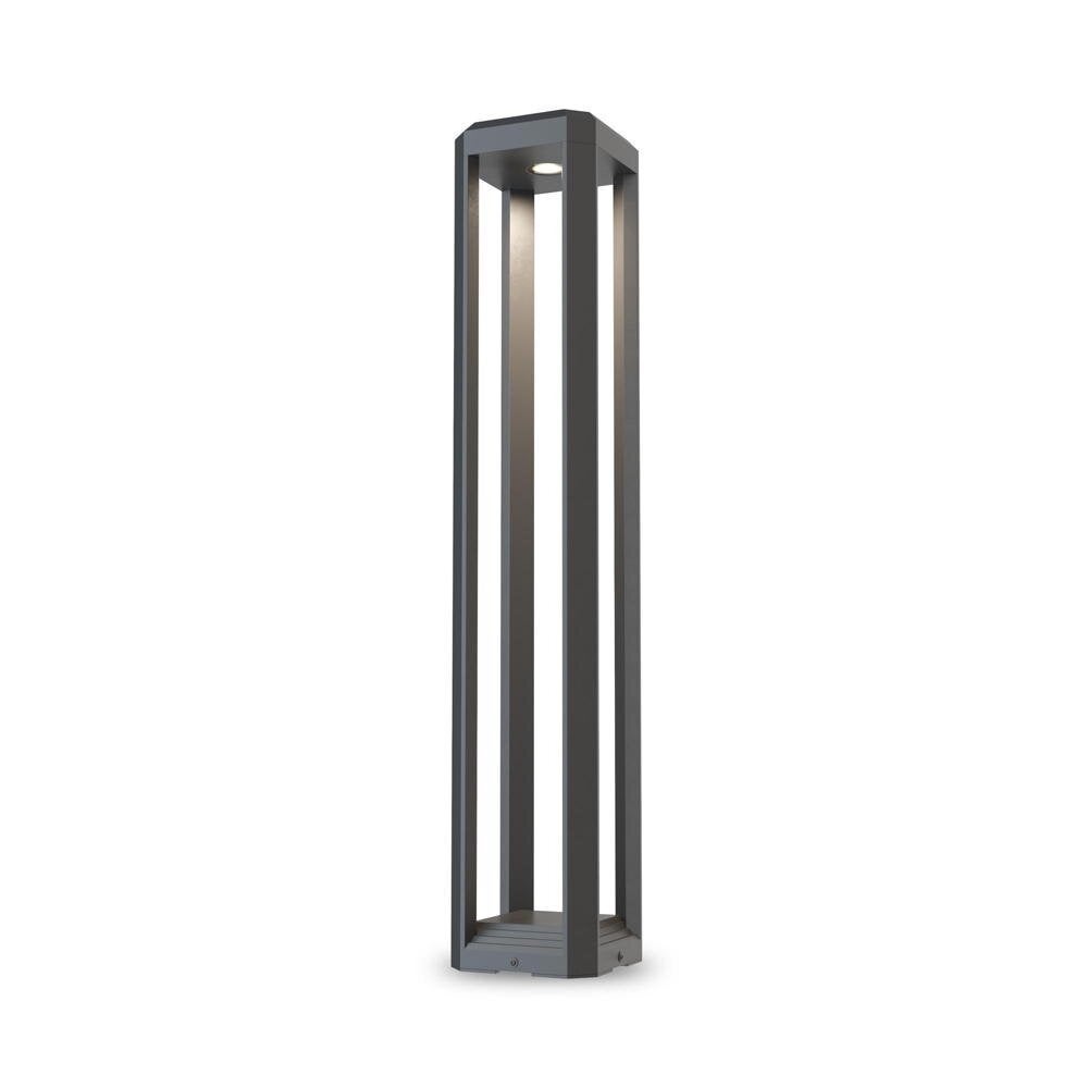 LED-padverlichting Royal Mile in grijs 13W 680lm IP65 800mm